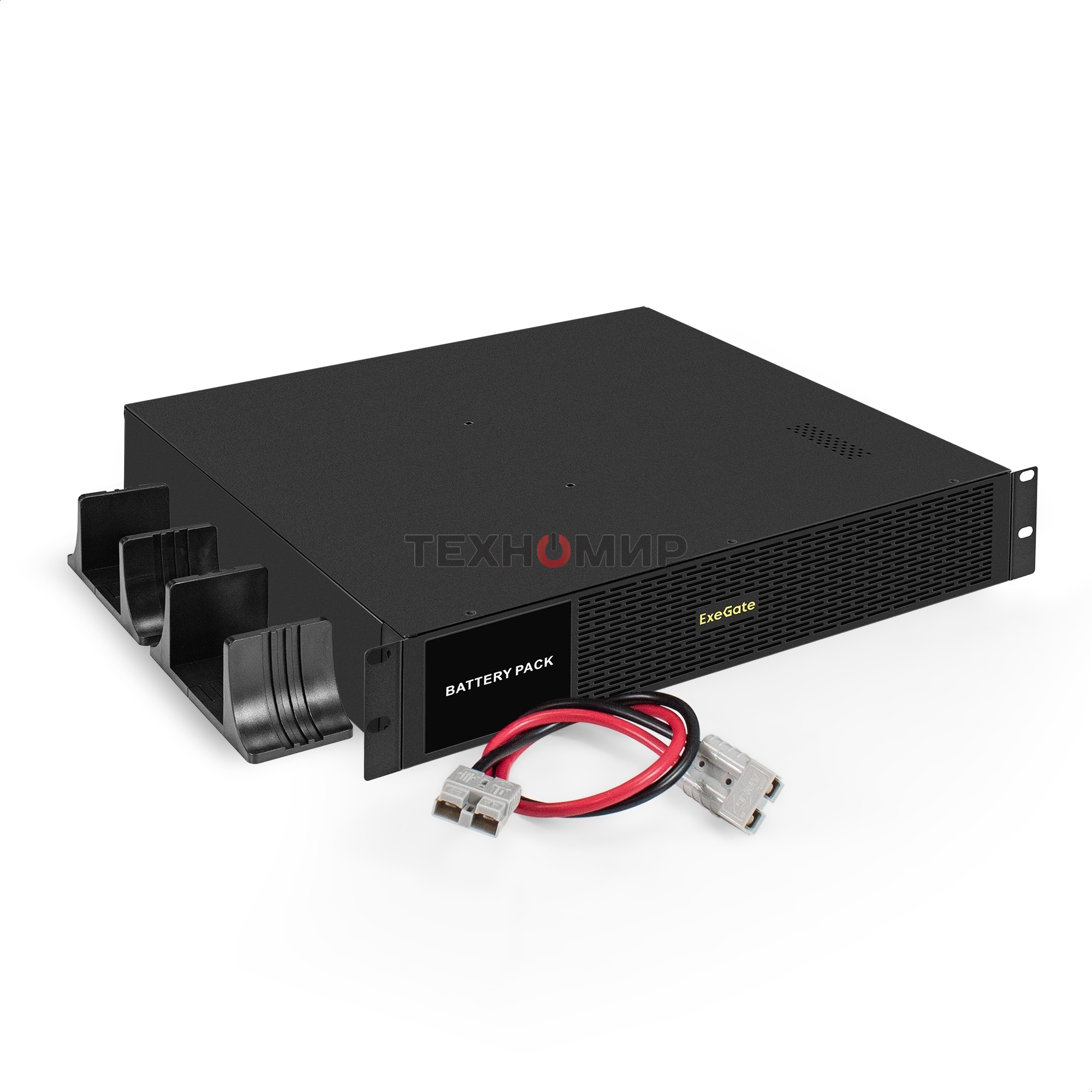 Батарейный блок ExeGate PowerExpert BX-2U3000.48V.8S9Ah для UHB-3000 (батареи 12V 9Ah - 8шт, Rackmount 2U/Tower, металлический корпус, черный)
