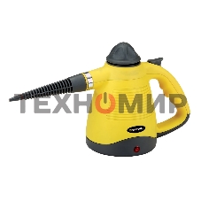 Универсальный пароочиститель Endever Odyssey Q-442, черный/желтый, 900 Вт, 3.5 бар, 28 г/мин