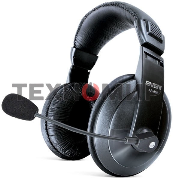 Гарнитура проводная SVEN AP-860MV с микрофоном