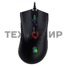Мышь проводная A4Tech Bloody W90 Max черный, 10000 dpi, USB, кнопки - 10
