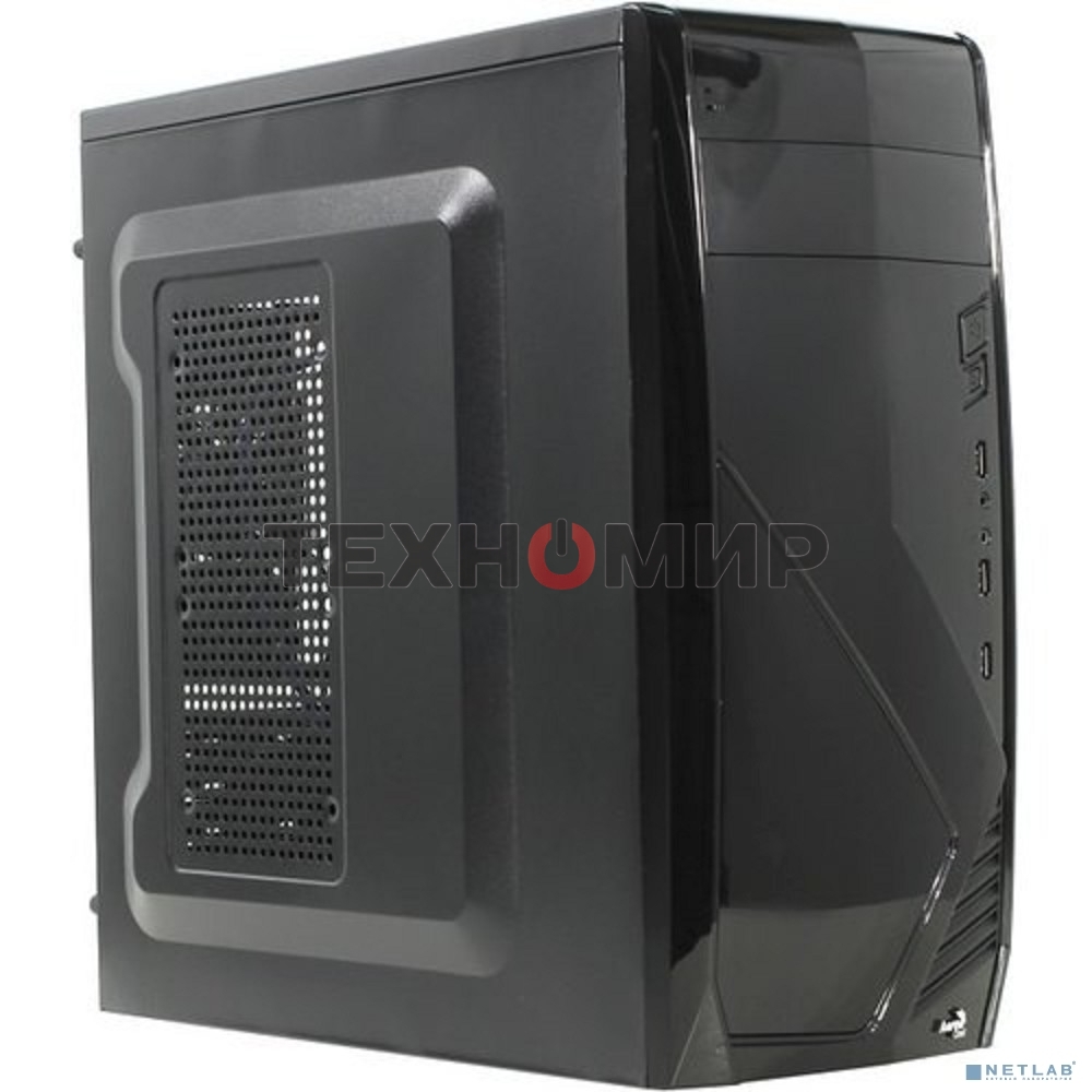 Компьютерный корпус Miditower Aerocool/Formula Cs-1102 черный ATX/micro ATX/mini ITX, USB 3.0 (без БП) 58133