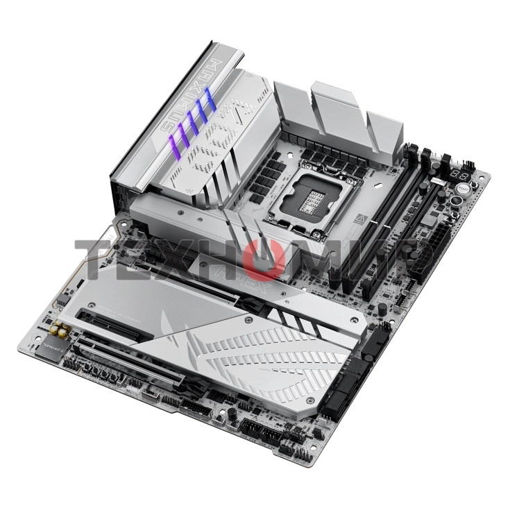 Материнская плата ASUS ROG MAXIMUS Z890 APEX, LGA 1851, Intel Z890, 2xDDR5, 4xSATA, 4xM.2, 1xPCIe 5.0 x16, 1xPCIe 5.0 x8, 2xUSB-C Thunderbolt 4, 1xUSB-C 20Gbps, 4xUSB-A 10Gbps, 4xUSB-A 5Gbps, 1x 5Gb LAN, 2x3.5 мм, 7.1, ATX