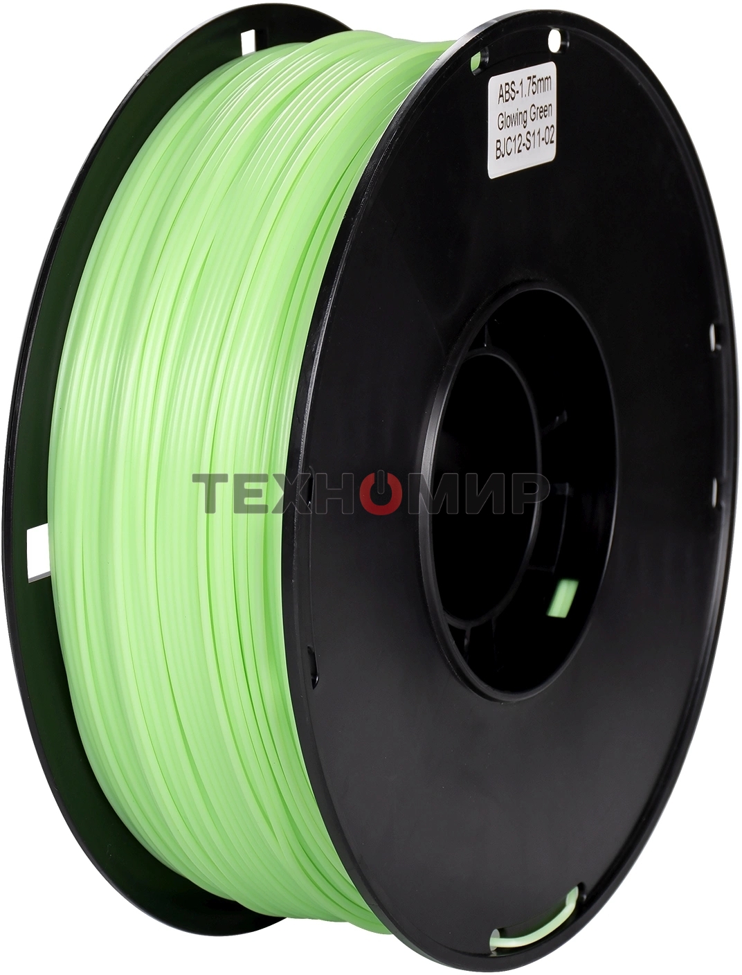 Пластик для принтера 3D Cactus CS-3D-ABS-1KG-L-GN ABS LUMINOUS d1.75мм 1кг 1цв.