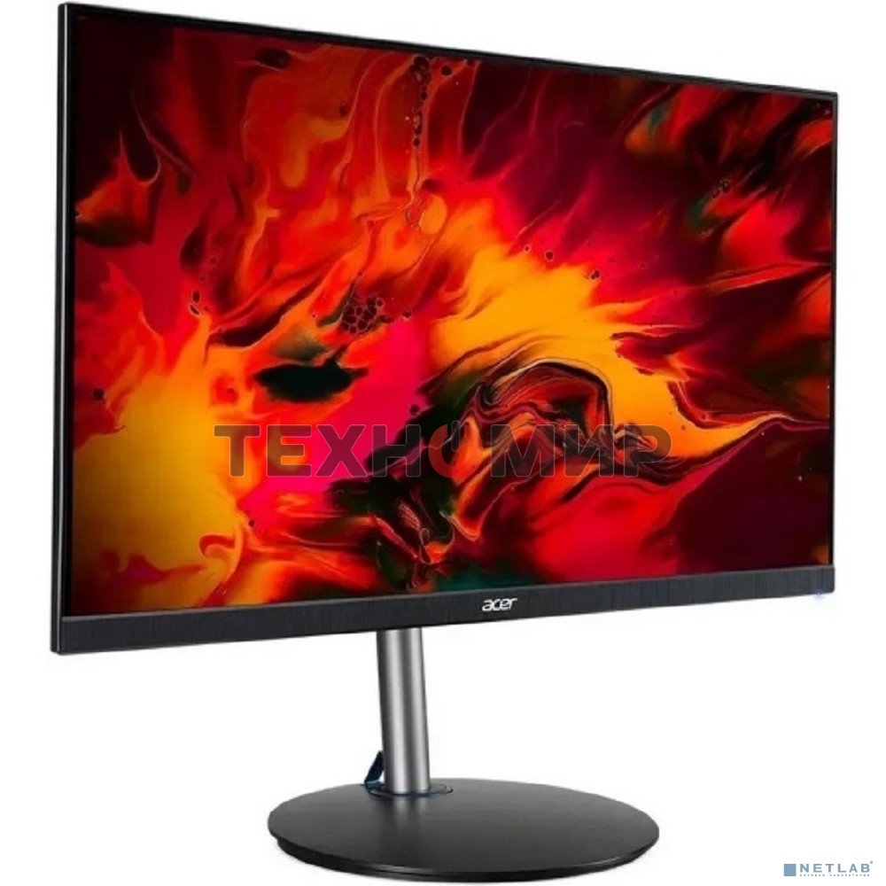 Монитор Acer XF273P6bipr 27'', ZeroFrame, черный, IPS, 1920x1080, 1ms, 250cd, 144Hz, HDMI(1.4), DP(1.2), FreeSync, h. adj 150, Vesa:100x100