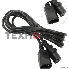 Кабель монитор-компьютер (UPS->уст-во) ExeGate Special EC-3S (С13->С14) 3x0.75, CCA, 3м