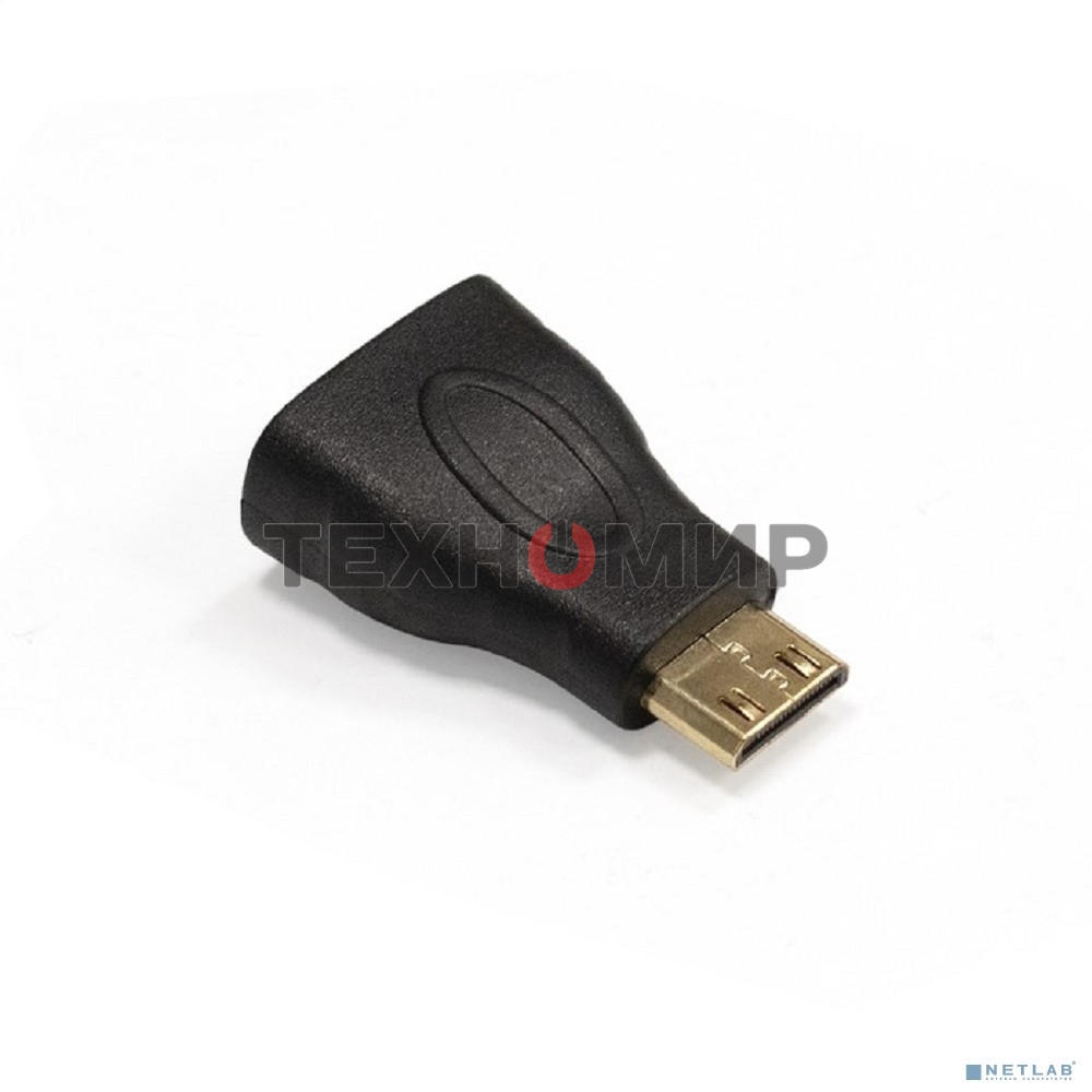Переходник Exegate EX284924RUS HDMI-miniHDMI EX-HDMI-FMC (19F/19M, позолоченные контакты)