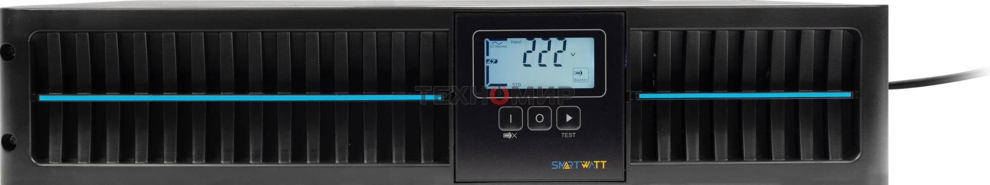 Источник бесперебойного питания SMARTWATT Онлайн, 2000/1800 ВА/Вт, стоечный/напольный, LCD дисплей, 2 Shuko CEE7/4