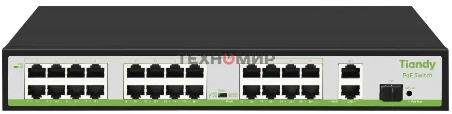 Коммутатор Tiandy TC-P3S027 H/2421/AT/260