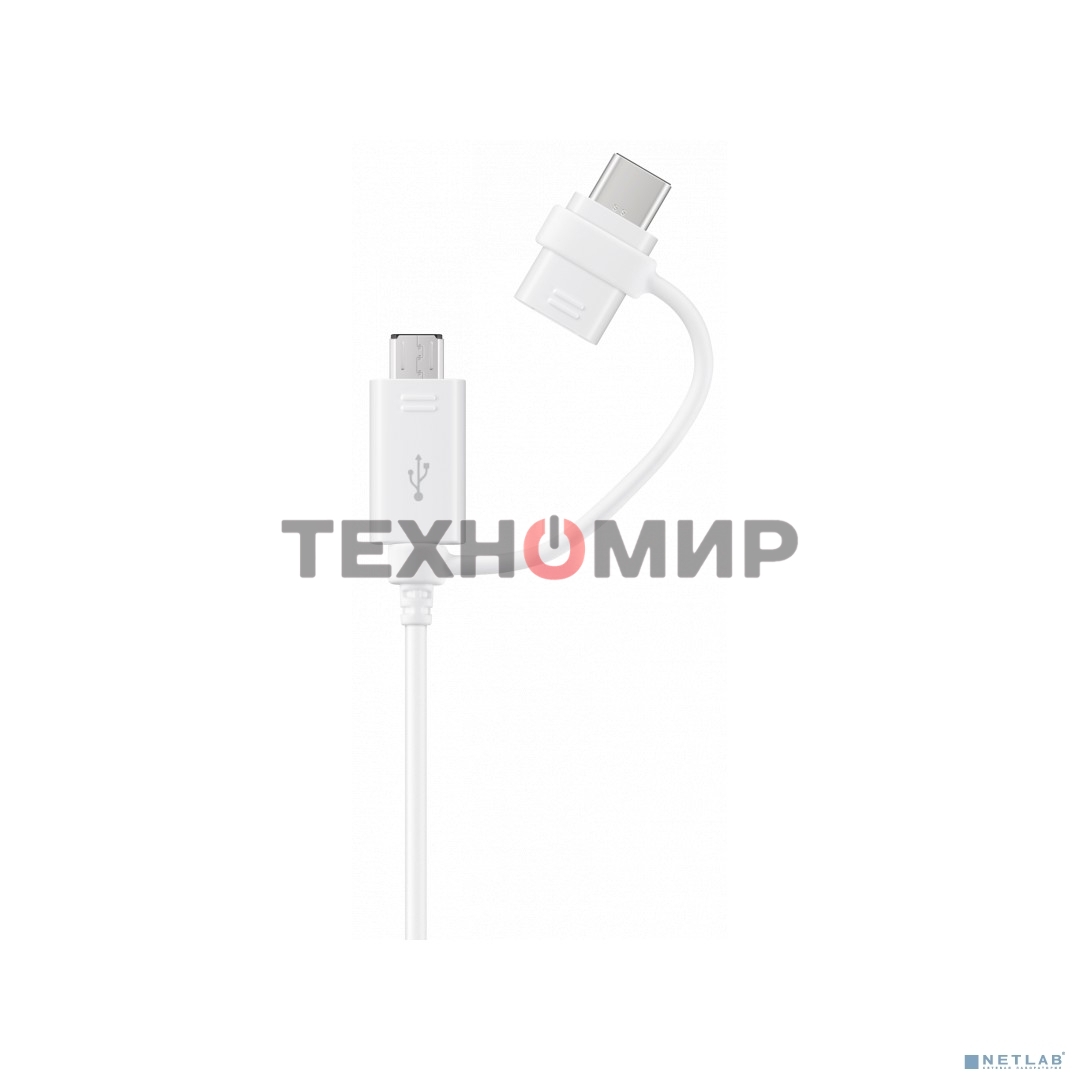 Кабель Samsung EP-DG930DWEGRU USB-microUSB/USB Type-C белый 1.5м