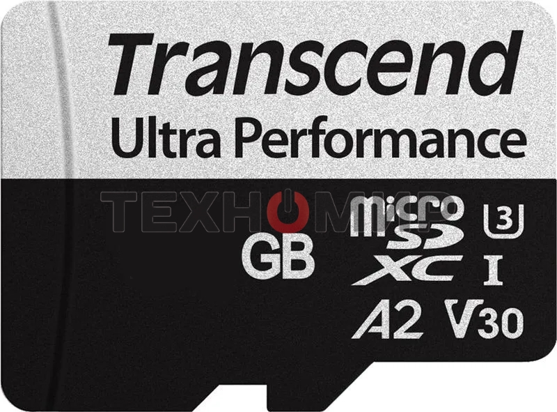 Флеш карта Transcend 64Gb UHS-I U3 microSD w/ adapter A2 Ultra Performance R/W:160/125 MB/s