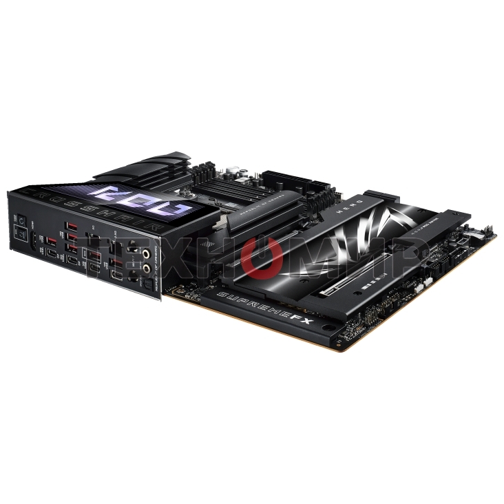 Материнская плата ASUS ROG CROSSHAIR X870E HERO, AM5, AMD X870E, 4xDDR5, 4xSATA, 5xM.2, 2xPCI-E 5.0 x16, 1xHDMI, 2xUSB-C (видео), 2x 5Gb LAN, 6xUSB-A 3.2 Gen 2, 2xUSB-C 3.2 Gen 2, 2xUSB4, 2x3.5 мм, 7.1, ATX