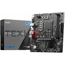 Материнская плата MSI PRO H610M-E DDR4, LGA 1700, Intel H610, 2xDDR4, 4xSATA, 1xM.2, 1xPCIe 4.0 x16, 1xPCIe 4.0 x1, 1xHDMI, 1xVGA, 1xRJ45 1Gb, 2xUSB-A 3.2 Gen 1, 4xUSB-A 2.0, 3x3.5мм, 7.1, mATX