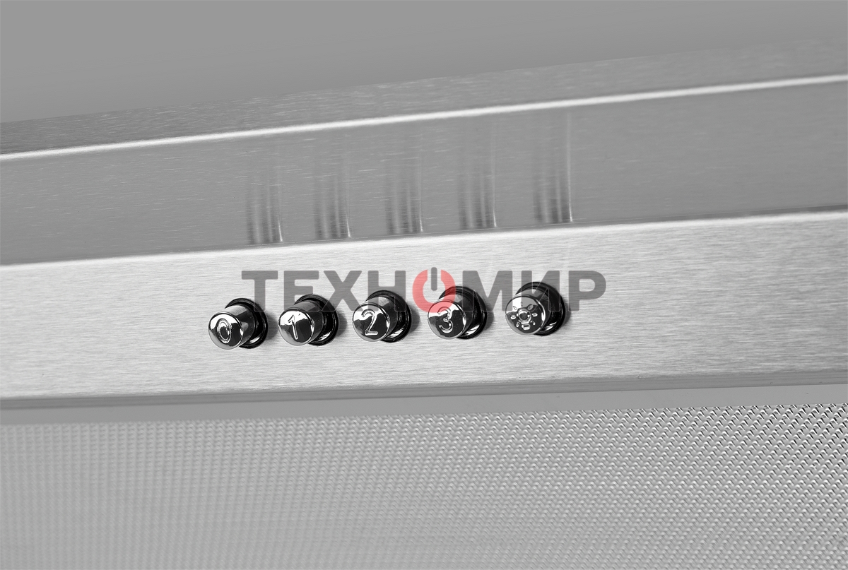 Вытяжка встраиваемая Kuppersberg Inlinea 60 X нержавеющая сталь, 52.5 см, 1300 куб. м/ч, 41 дБ