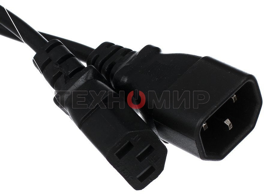 Кабель монитор - компьютер (UPS to устройство) 220V 5м VCOM/TELECOM