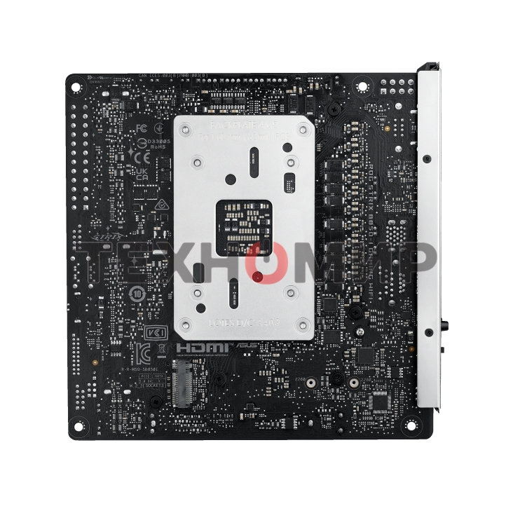 Материнская плата ASUS ROG STRIX B850-I GAMING WIFI, AM5, AMD B850, 2xDDR5, 2xM.2, 2xSATA, PCIe 4.0 x16, 1xHDMI, 1xUSB Type-C, 1x2.5Gb LAN, Wi-Fi 7, Bluetooth 5.4, 5xUSB-A 10Gbps, 1xUSB-C 20Gbps, 2xUSB-A 2.0, 3x3.5 мм, S/PDIF, 7.1, Mini-ITX