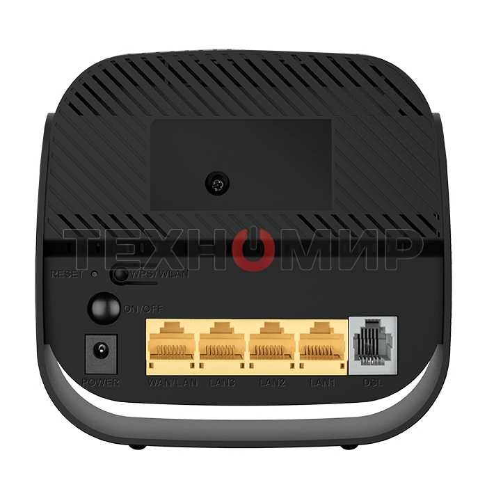 Роутер беспроводной D-Link DSL-2640U/R1A ADSL2+ черный ANNEX А