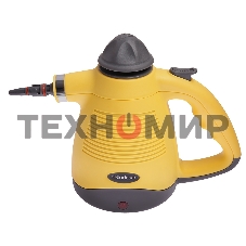 Универсальный пароочиститель Endever Odyssey Q-442, черный/желтый, 900 Вт, 3.5 бар, 28 г/мин