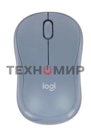 Мышь беспроводная Logitech M221 голубой, 1000 dpi, радиоканал, USB, кнопки - 3