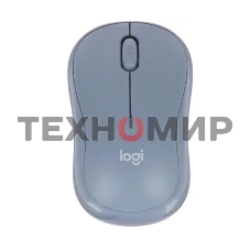 Мышь беспроводная Logitech M221 голубой, 1000 dpi, радиоканал, USB, кнопки - 3