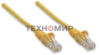 Патч-корд UTP cat.5e, 3м ExeGate желтый