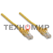 Патч-корд UTP cat.5e, 3м ExeGate желтый