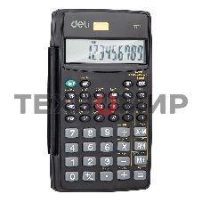 Калькулятор научный Deli E1711 черный 8+2-разр.