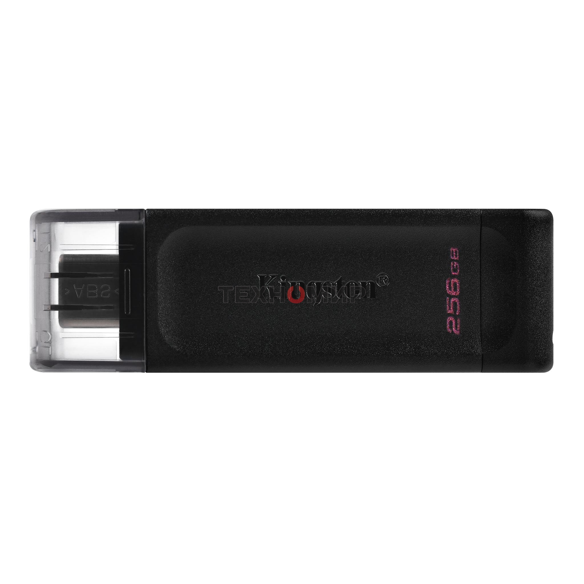 Флешка USB Kingston DataTraveler DT70 (DT70/256Gb), 256Gb, USB Type-C 3.2, R/W 70/45, черный