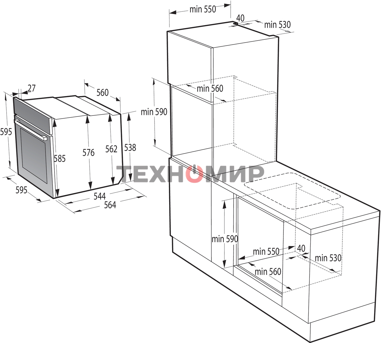 Духовой шкаф электрический Gorenje BOS67372CLI бежевый