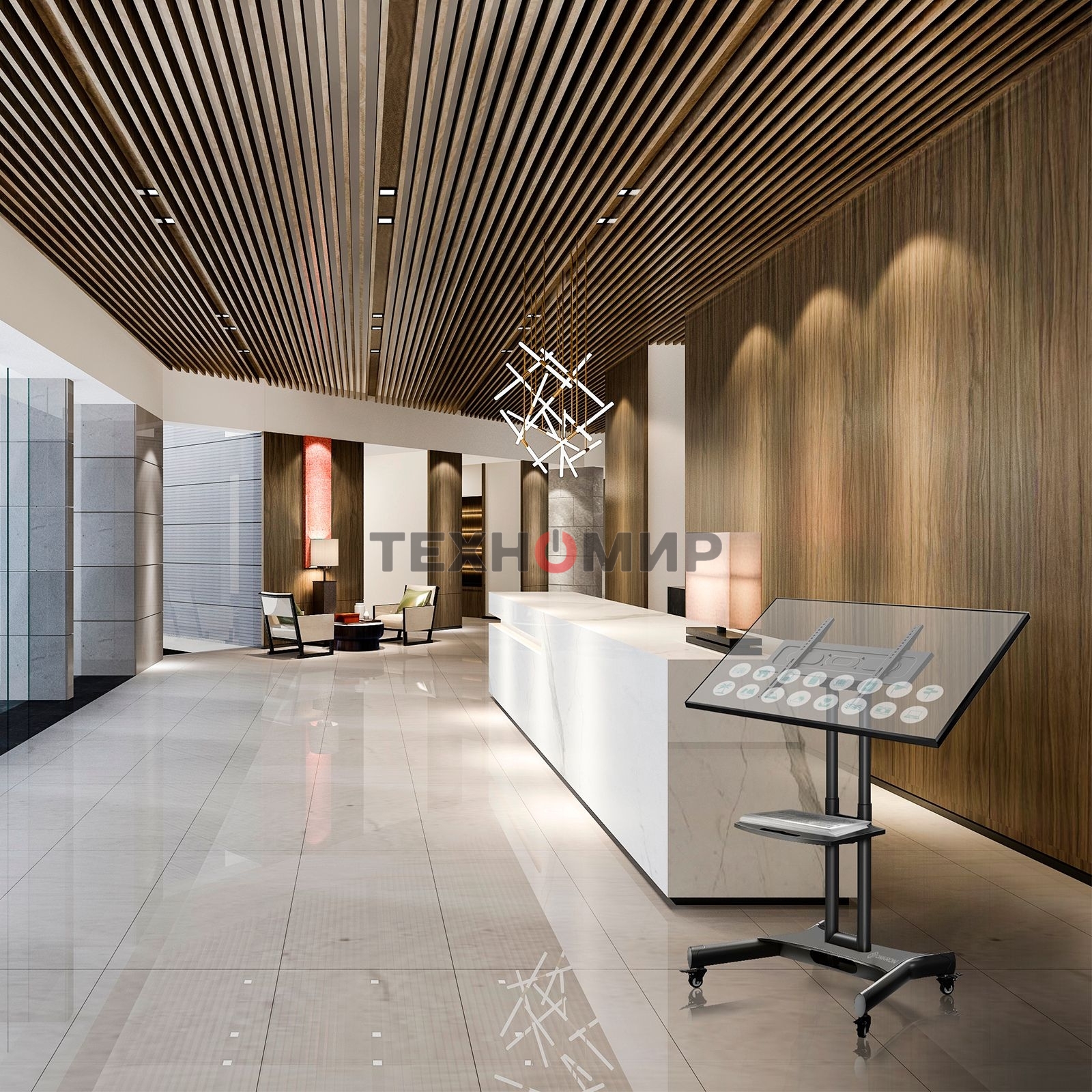 Стойка для телевизора с кронштейном ONKRON 32