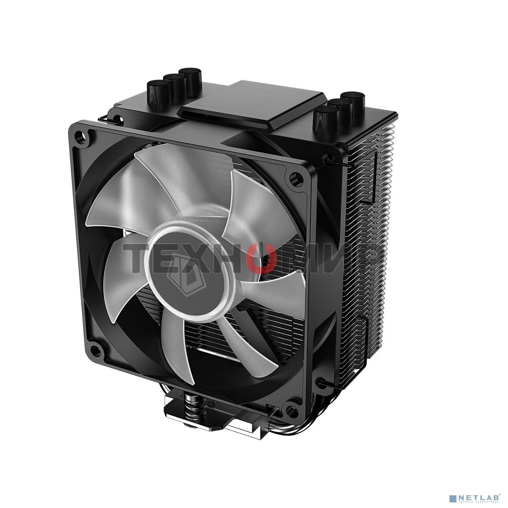 Кулер для процессора ID-COOLING SE-903-XT FRGb черный 92мм алюминий/медь 2200rpm 26db 4-pin 130W 123мм