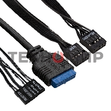 Компьютерный корпус Miditower ExeGate AA-440U (ATX, без БП, 2*USB+1*USB 3.0, аудио, черный)