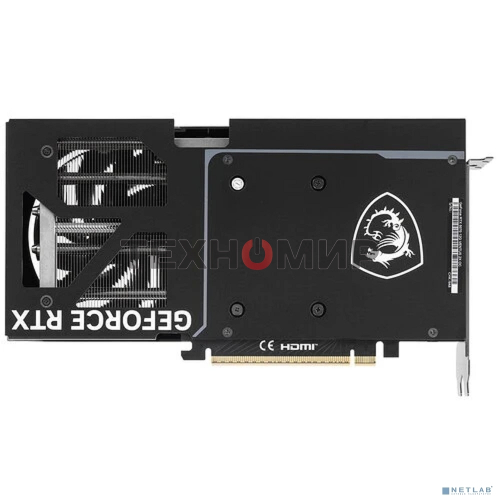 Видеокарта MSI RTX 5070 12G VENTUS 2X OC RTX 5070 PCI-E 5.0 GDDR7 2542/28000 HDMIx1 DPx3 HDCP Ret