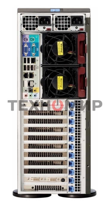Серверная Платформа SuperMicro 7049GP-TRT - 4U/Tower GPU Server - 8x SATA - Dual 10-Gigabit Ethernet - 2200W Redundant