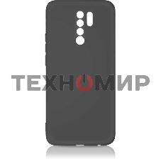 Чехол (клип-кейс) DF для Xiaomi Redmi 9 xiOriginal-12 черный (DF XIORIGINAL-12 (BLACK))