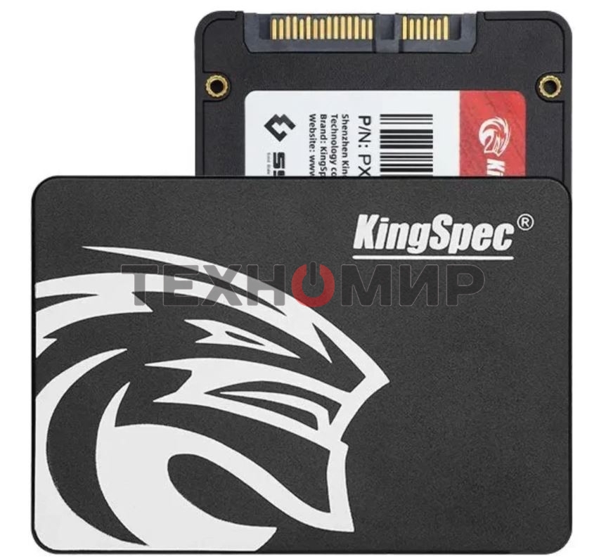 Накопитель SSD KingSpec P4 Series, 960Gb, SATA III, 2.5
