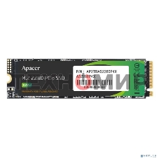 Накопитель SSD Apacer AS2280P4X, 256Gb, M.2 2280, PCIe 3.0 x4, NVMe, R/W 2100/1300