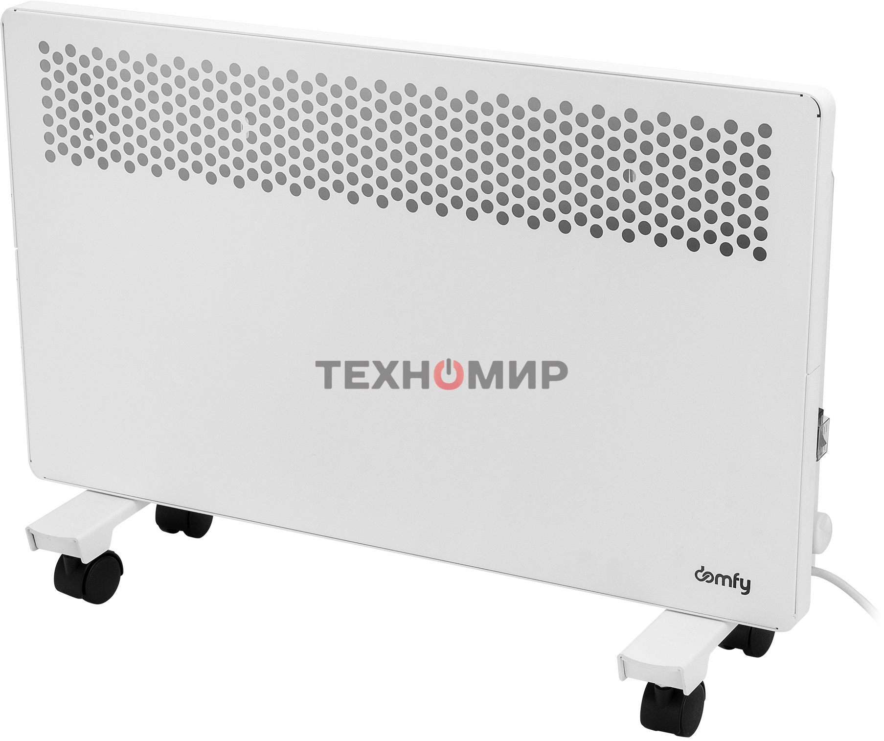 Конвектор электрический Domfy DCW-CH1010, 1000Вт, белый