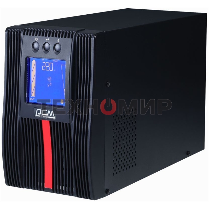Источник бесперебойного питания Powercom MAC-1000, 1000Wt/1000VA, tower