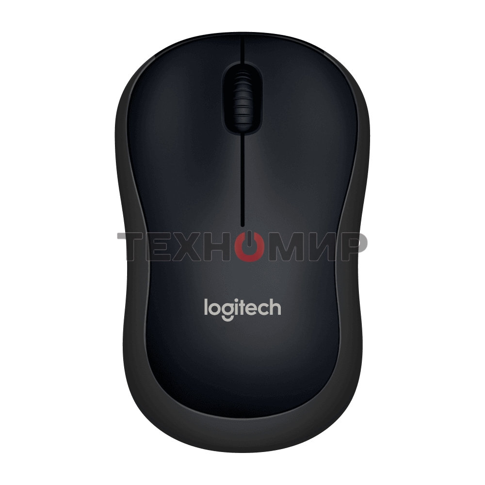 Мышь беспроводная Logitech B220 Silent черный, 1000 dpi, радиоканал, USB, кнопки - 3