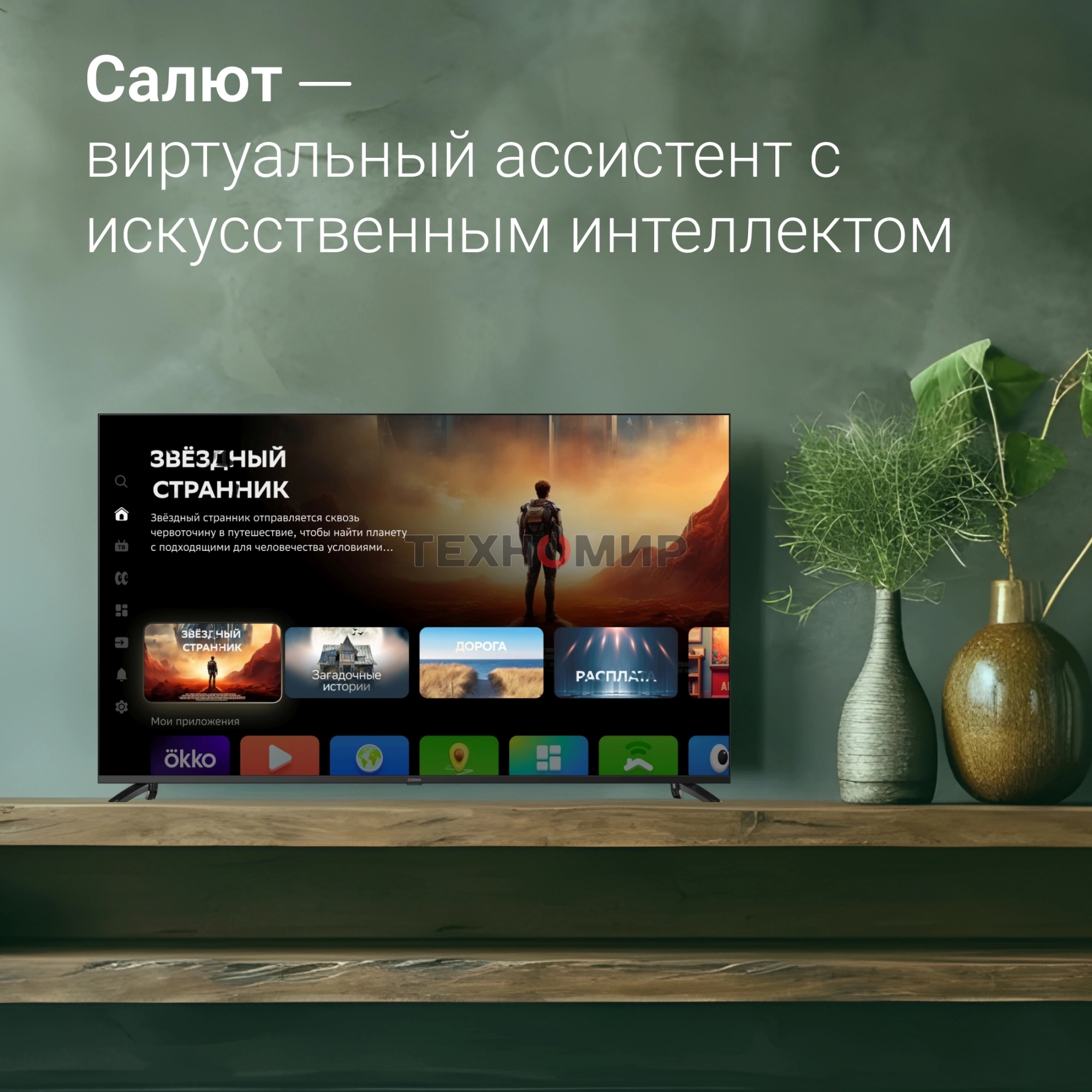 Телевизор Digma 65