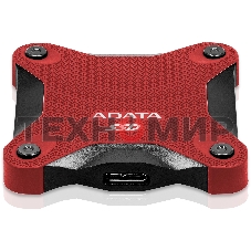 Внешний SSD ADATA SD620, 2TB, USB 3.2 Gen 2 Type-A, R/W 550/480, красный