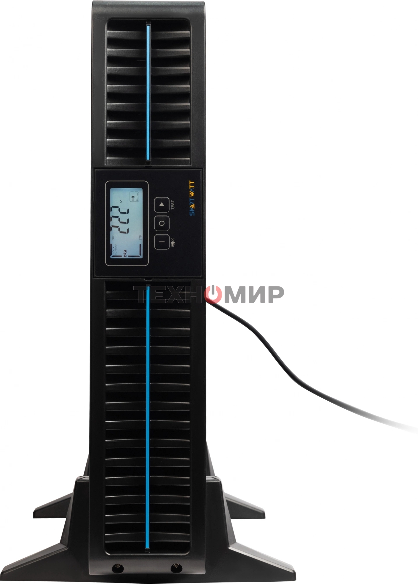 Источник бесперебойного питания SMARTWATT Онлайн, 2000/1800 ВА/Вт, стоечный/напольный, LCD дисплей, 2 Shuko CEE7/4