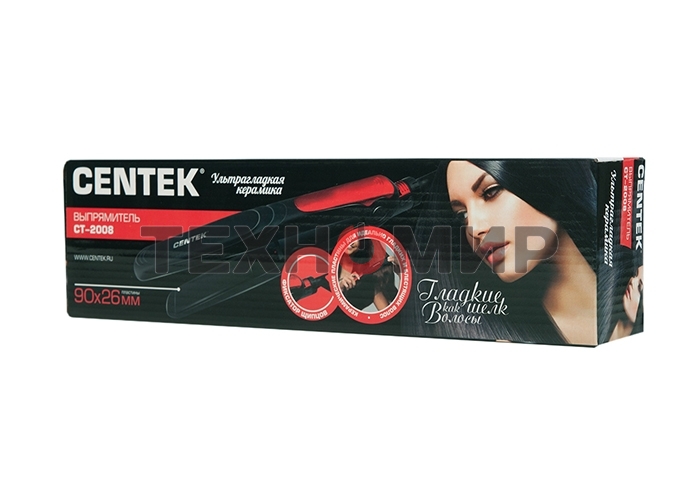 Выпрямитель Centek CT-2008 40Вт, керамические пластины 90х26мм, Ультрагладкая керамика,LED индикатор