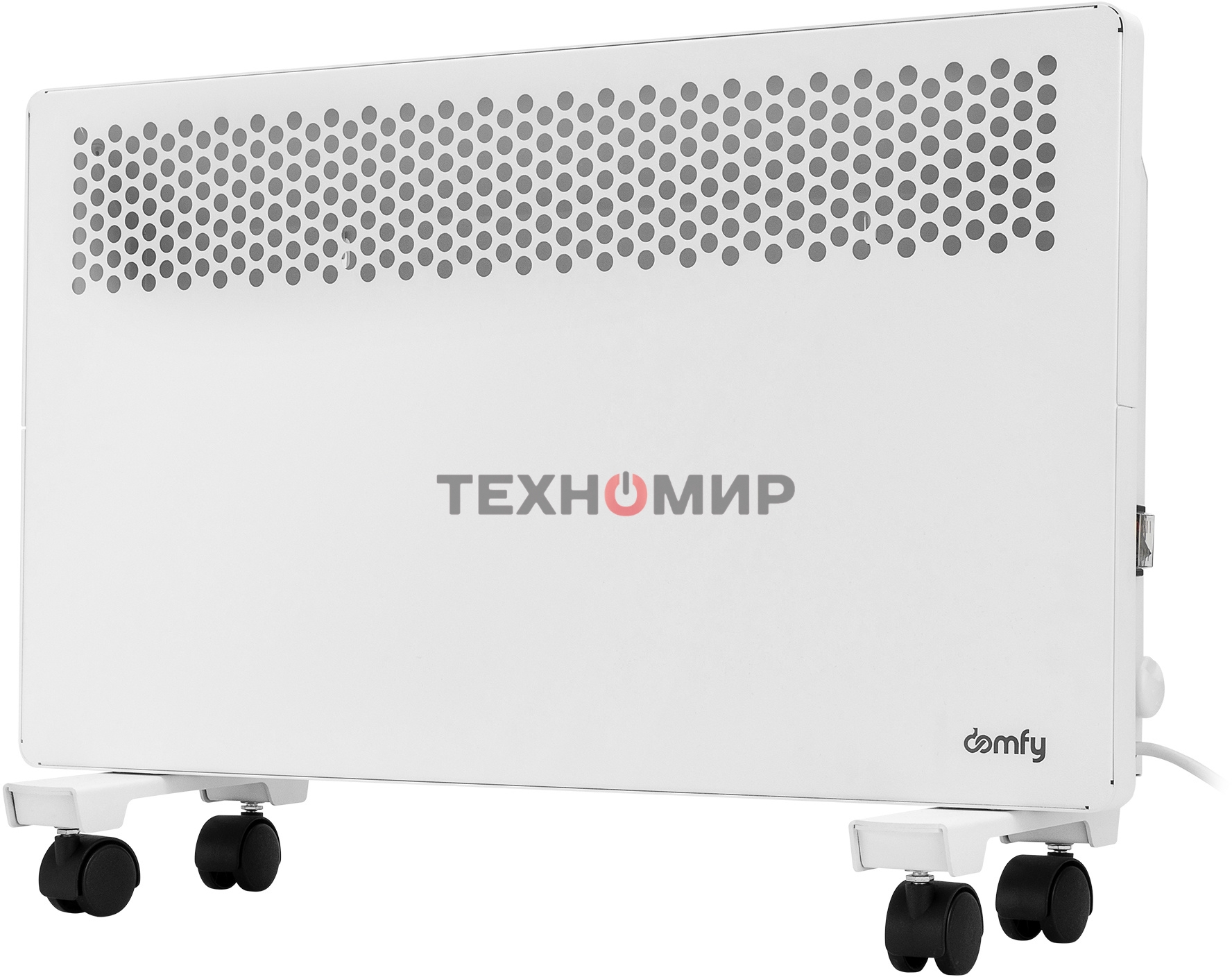 Конвектор электрический Domfy DCW-CH1010, 1000Вт, белый