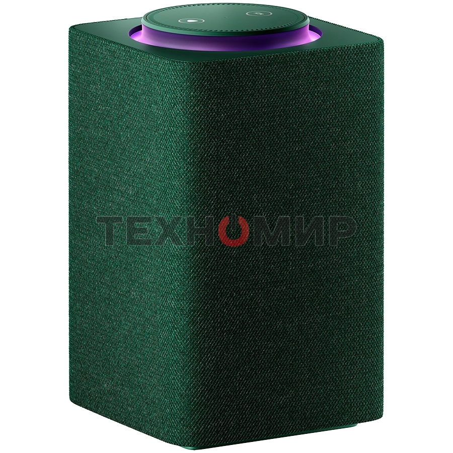 Умная колонка Яндекс Станция Макс, Zigbee, 65Вт, с голосовым ассистентом Алиса на YaGPT, зеленый (YNDX-00053Z)
