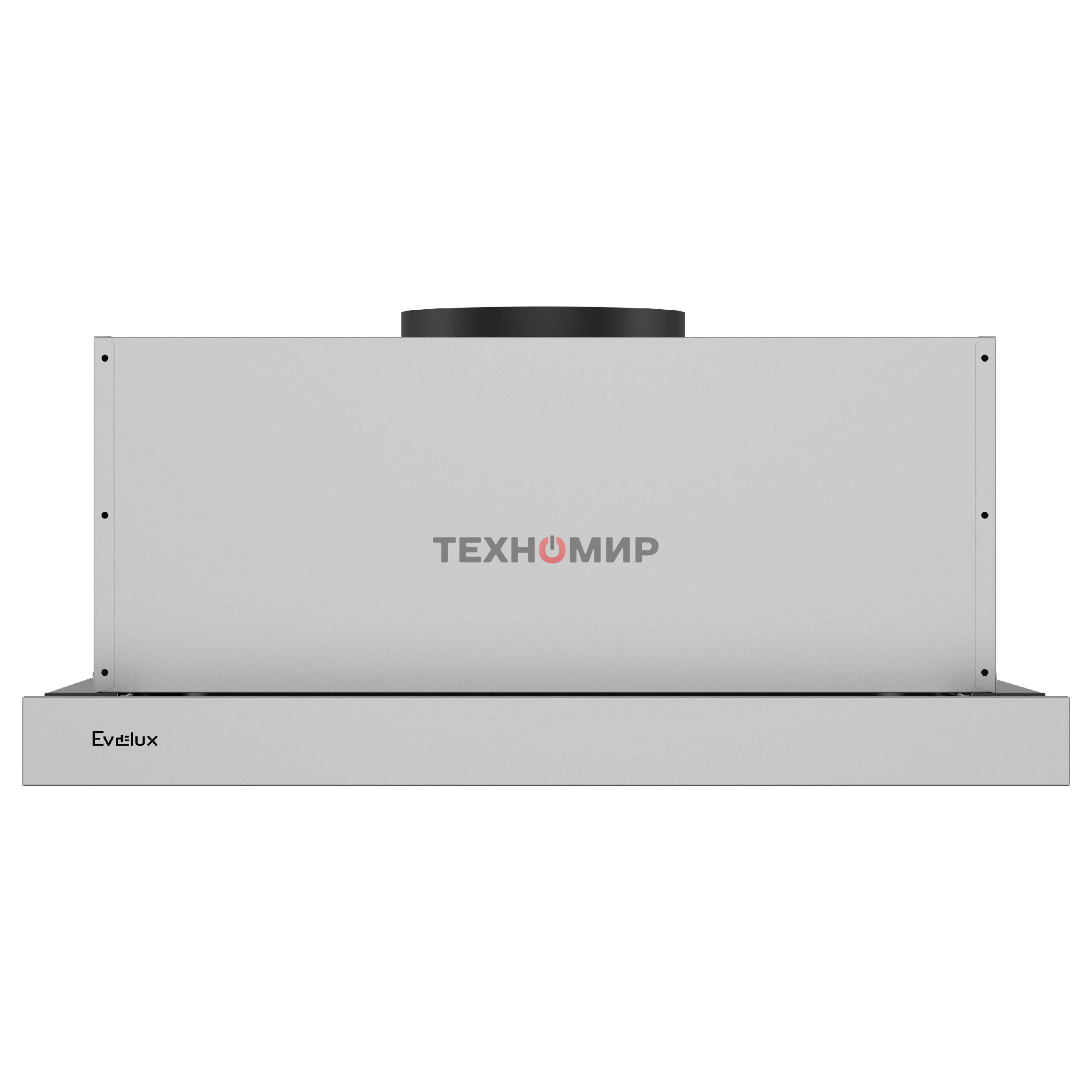 Вытяжка телескопическая Evelux TEL 50 X серый, 50 см, 710 куб. м/ч, 47 дБ