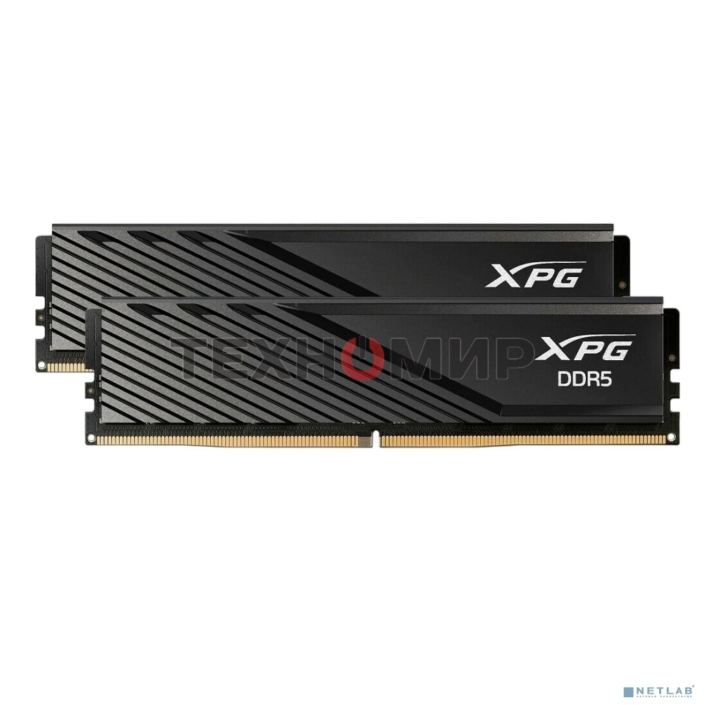 Оперативная память XPG Lancer Blade, DDR5, 32GB (2x16 GB), 6000 MHz, CL36, радиатор, черный