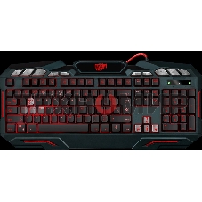 Клавиатура проводная Defender Doom Keeper GK-100DL RU, USB, черный