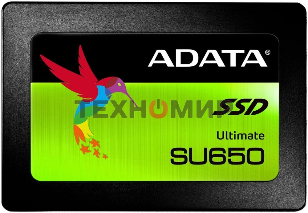 Накопитель SSD ADATA SU650, 240Gb, SATA III, 2.5