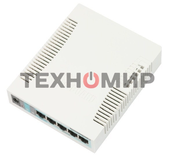 Коммутатор Mikrotik CSS106-1G-4P-1S 5PORT 1000M 1SFP